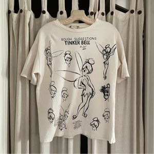 zara disney tinkerbell tee